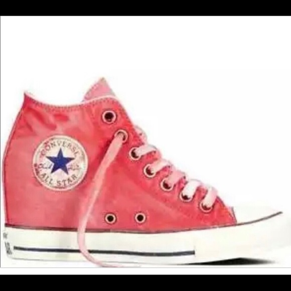 converse wedges red